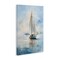 Stupell Industries Clouded Ocean Waves Sailboat Canvas Wall Art, design by LSR Design Studio